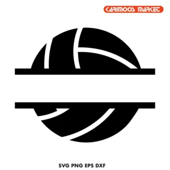 Volleyball Monogram SVG
