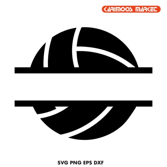 Volleyball Monogram SVG image 3