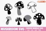 Design bundle Mushroom svg image 5