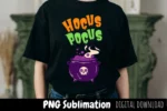 Hocus Pocus PNG Sublimation I Halloween Sublimation image 7