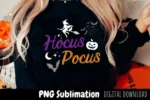 Hocus Pocus Sublimation PNG Design image 8