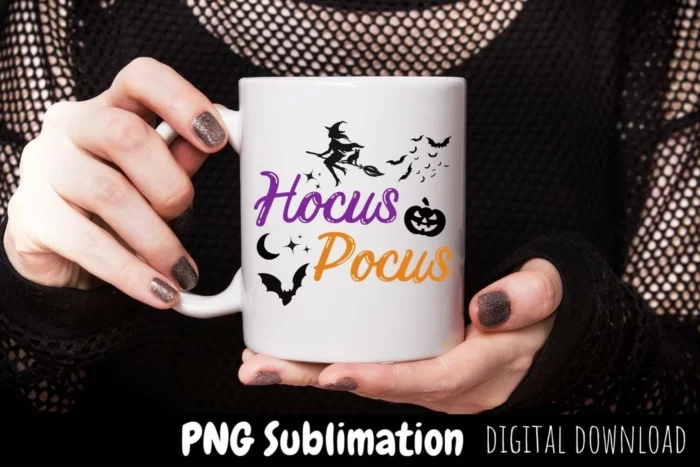 Hocus Pocus Sublimation PNG Design image 5