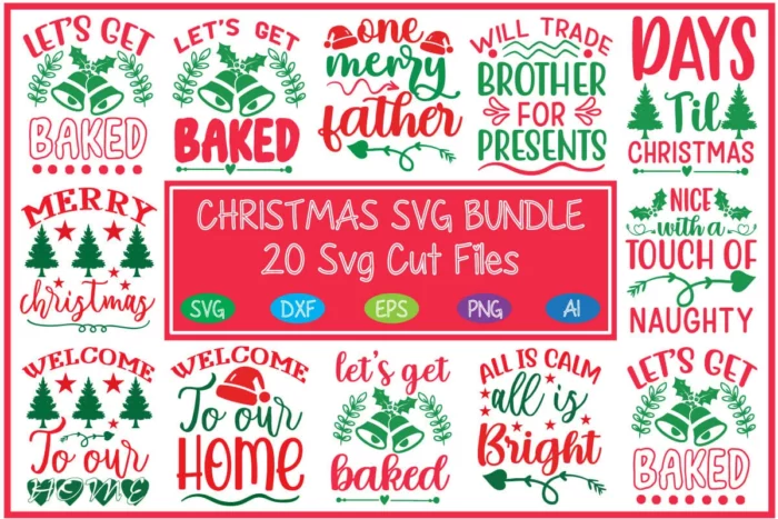 Christmas SVG Bundle image 4