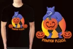 Halloween sublimation t-shirt design image 5