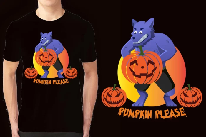 Halloween sublimation t-shirt design image 3