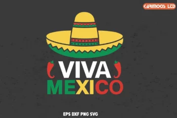 Viva Mexico SVG image