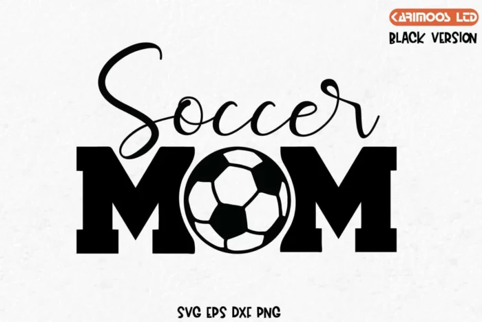 Soccer Mom svg png eps dxf cricut silhouette file image 4