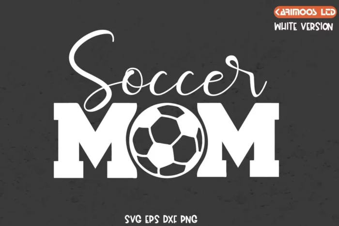Soccer Mom svg png eps dxf cricut silhouette file image 3